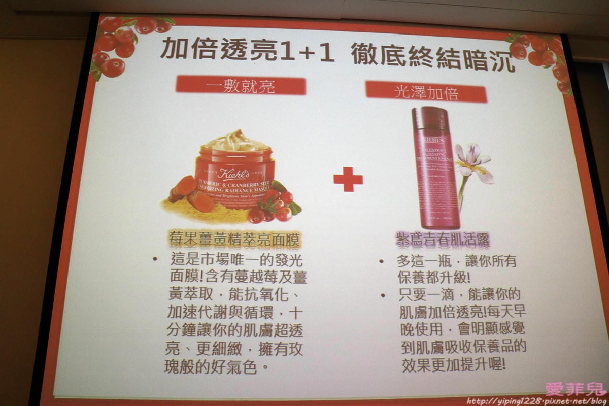 莓果薑黃精萃亮面膜 莓果薑黃精萃亮面膜