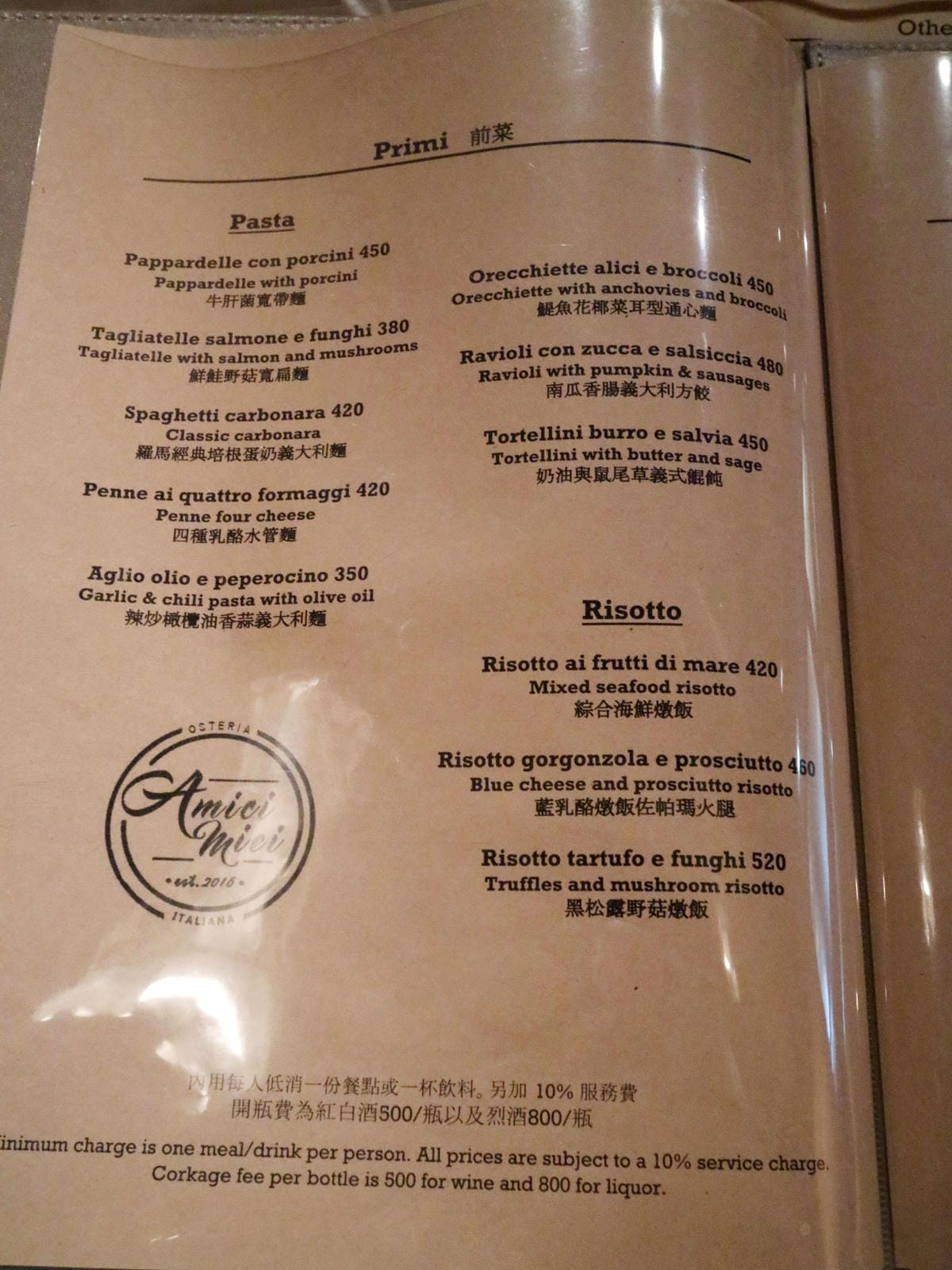 羅馬菜/國父紀念館餐廳推薦/義大利麵