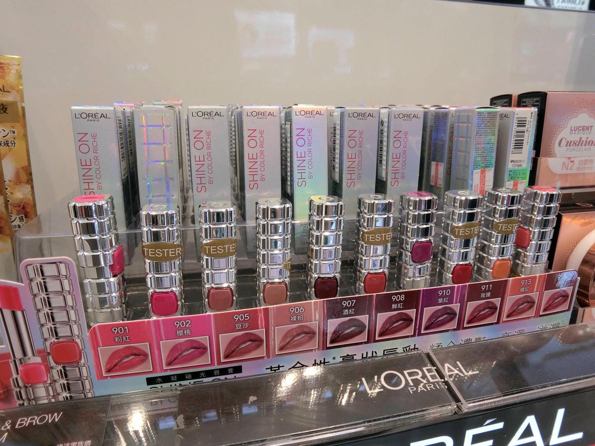 LOREAL水凝釉光唇膏 LOREAL水凝釉光唇膏