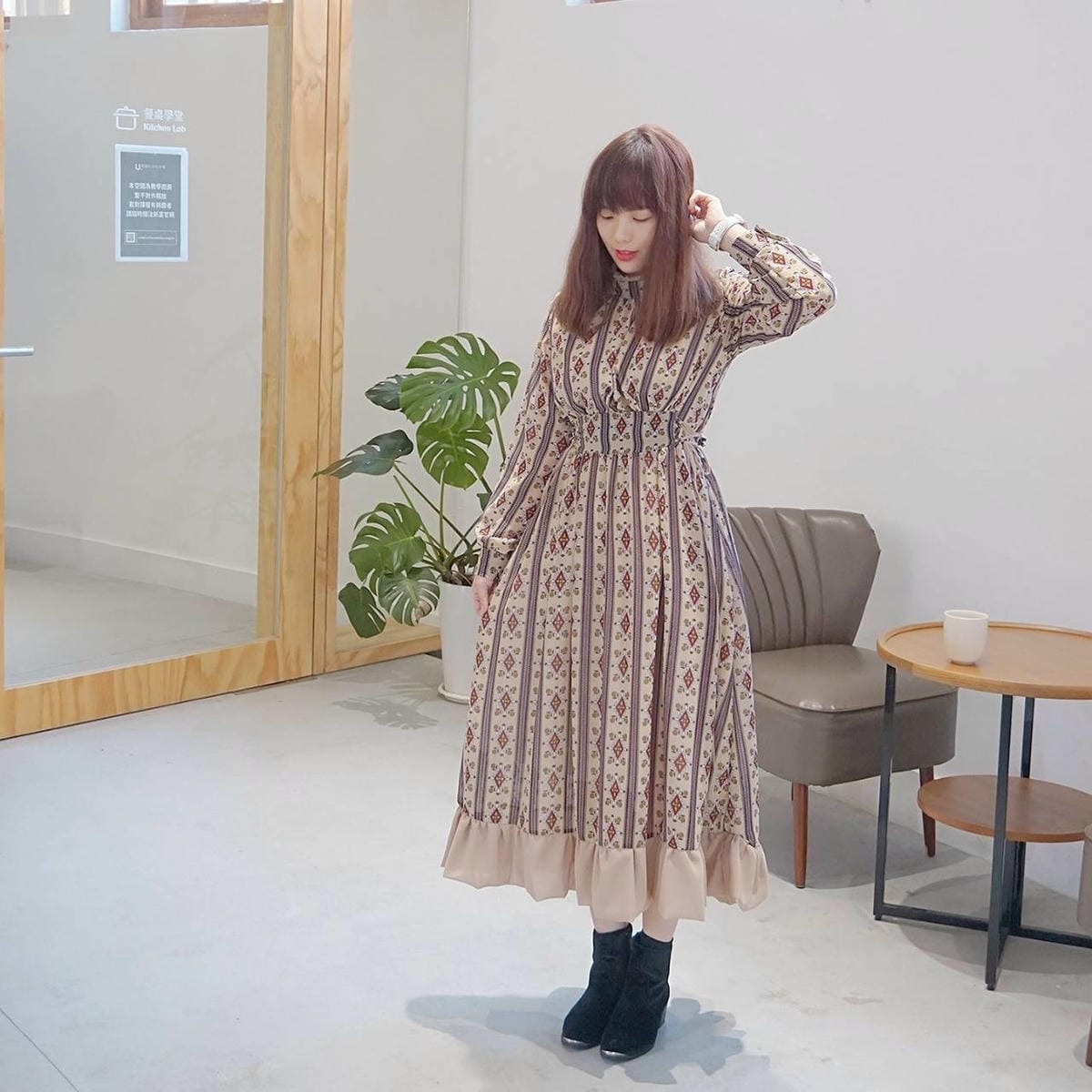 QOO10洋裝/韓國服飾品牌PPGIRL QOO10洋裝/韓國服飾品牌PPGIRL