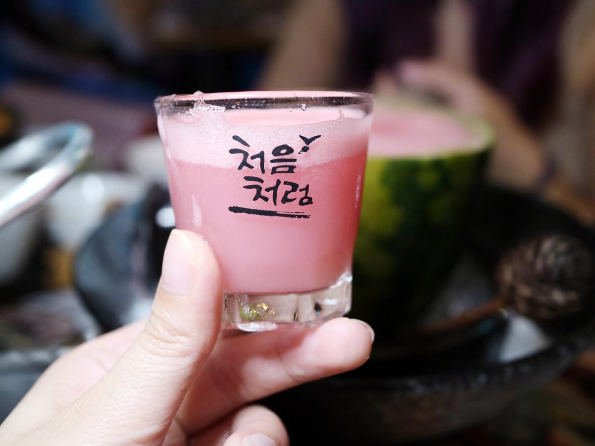 信義區韓式料理/燒酒一杯