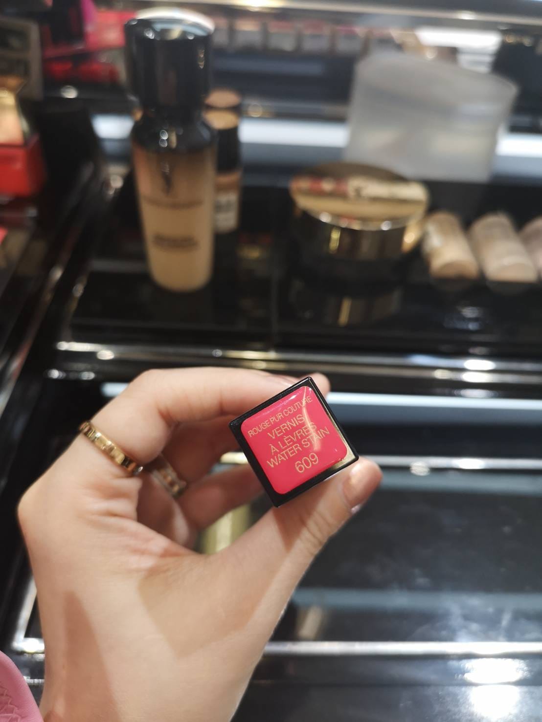 YSL奢華緞面水光染唇釉