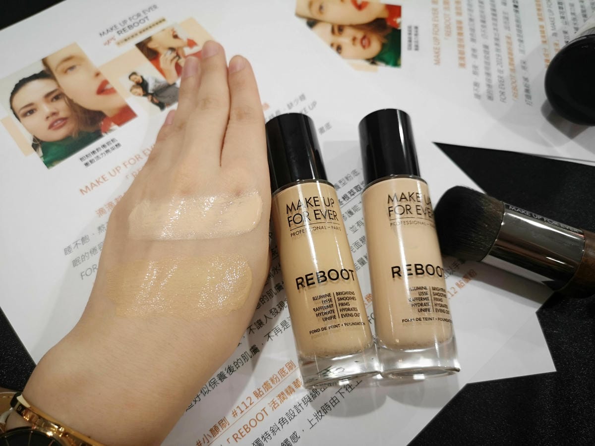 makeupforever保養REBOOT活潤精華粉底液/能量粉底