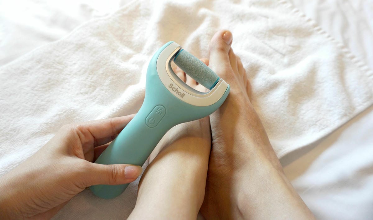 SCHOLL 爽健絲絨柔滑乾濕兩用電動去硬皮機 SCHOLL 爽健絲絨柔滑乾濕兩用電動去硬皮機